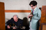 Aaron Weinstein with Bucky Pizzarelli