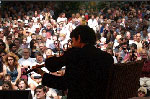 Aaron Weinstein performing at the 25th Annual Django Reinhardt Festival